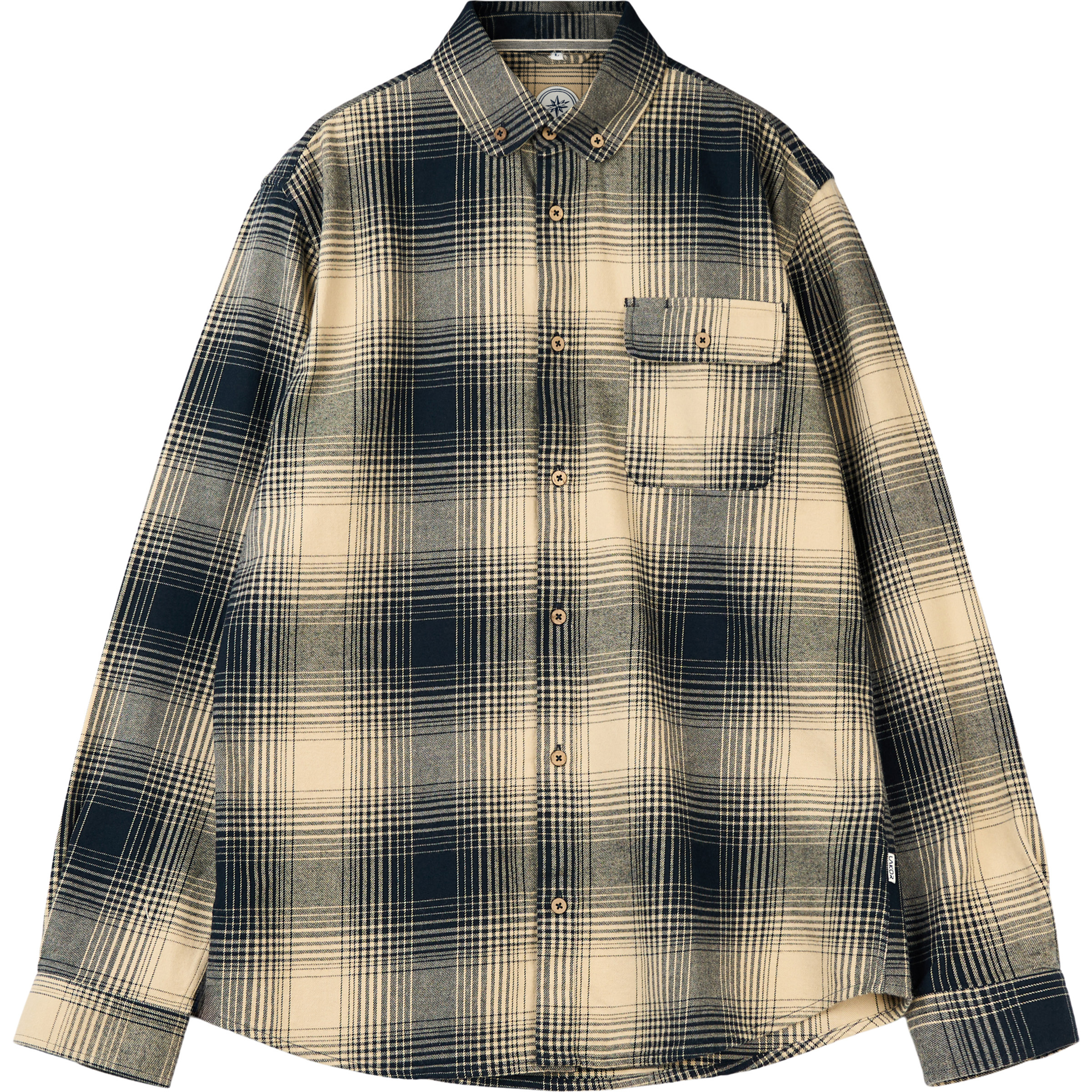 Lakor Inca Unna Herren Hemden beige Größe M Lifestyle Hautfreundlich