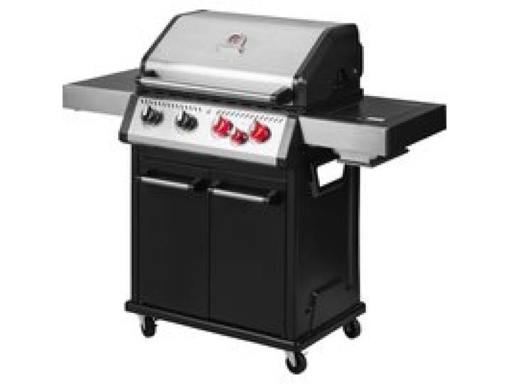 GRILLMEISTER Barbecue à gaz 4 +1, 70 x 42 cm, 19,7 kW
