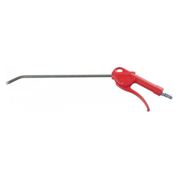 Elmag - Ausblaspistole JWL, Rohr Ø8x500 mm gebogen, inkl. Stecknippel (41317)