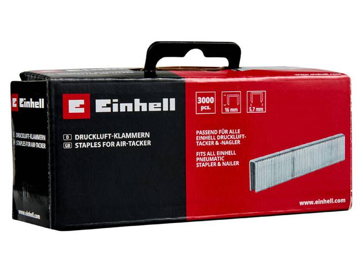 Einhell Heftklammern 5 × 16 mm 3000 Stück