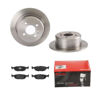 BREMBO Bremsensatz, Scheibenbremse 1420-55011 Hinterachse voll 258mm 10mm für BMW