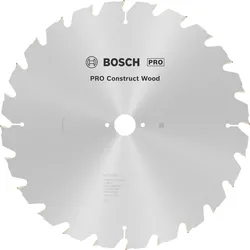 Bosch PRO Kreissägeblatt Construct Wood für Tischkreissägen - 2608640692