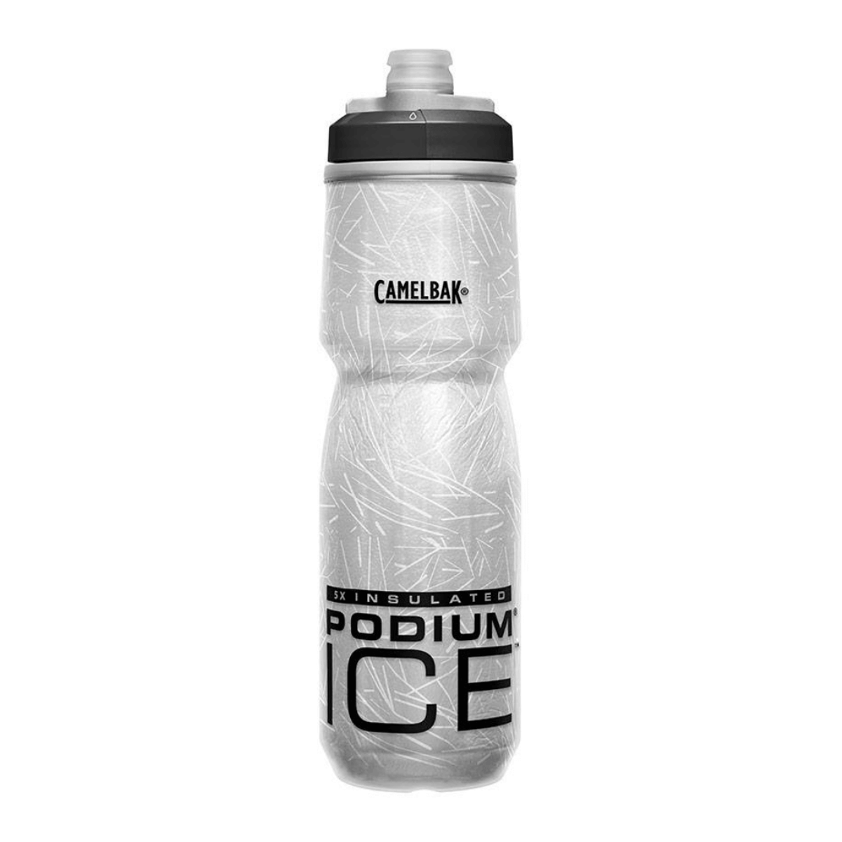Frasco Camelbak Podium Ice 0.6L Branco Preto Unisex