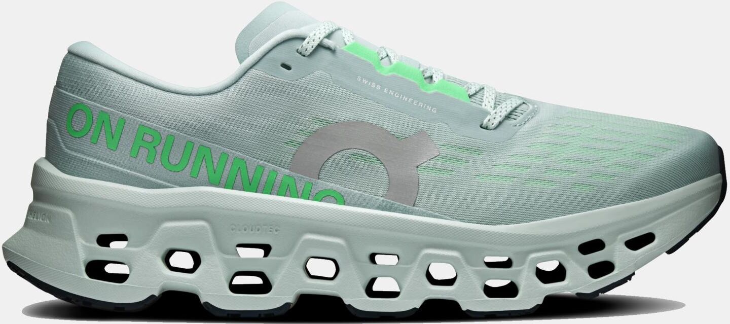 On Zapatillas de Running de Hombre Cloudmster 3 Running.  (42) Blanco / Azul