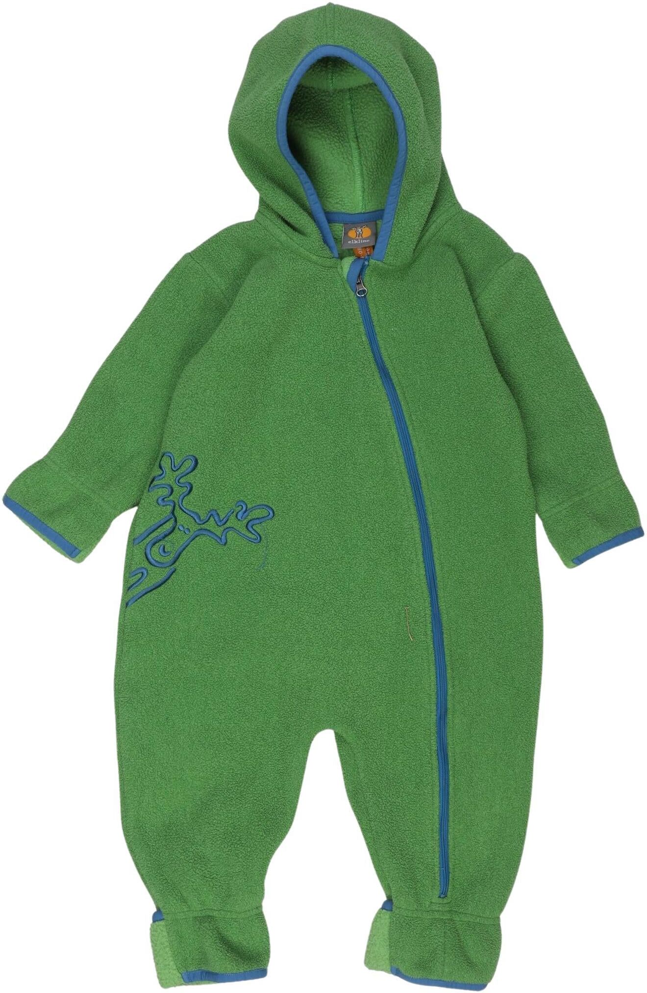 elkline Jungen Schneeanzug, Grün, Gr. EU 80, Synthetik - Second Hand