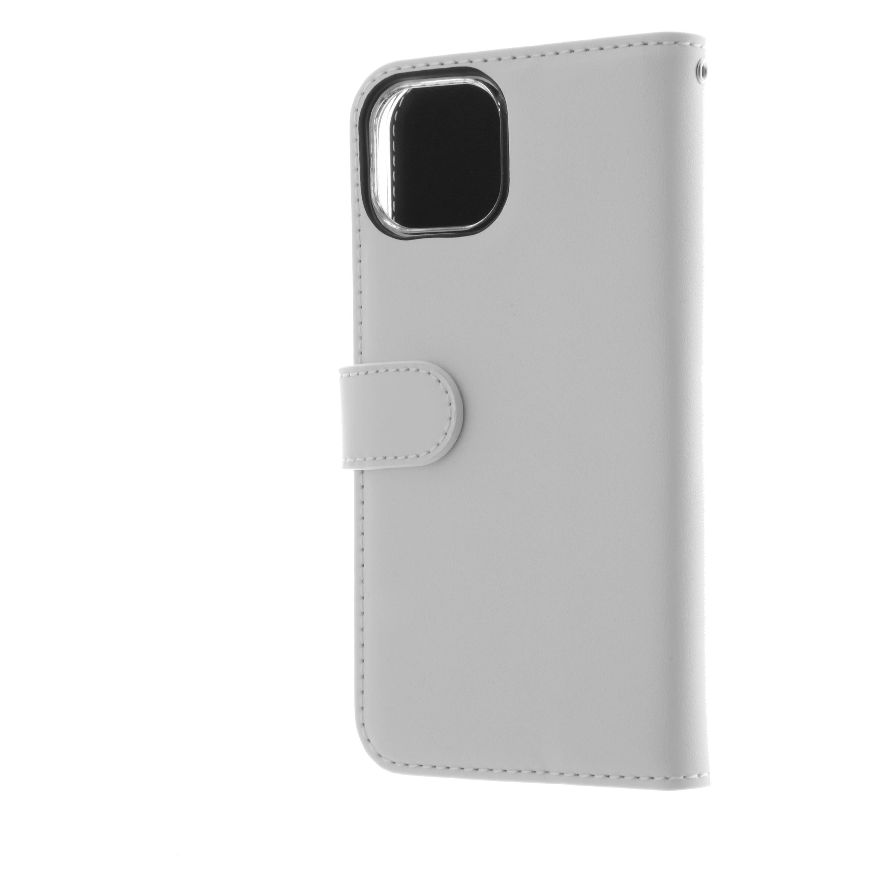 Insmat Exclusive - Vikbart fodral för mobiltelefon - genuint läder, termoplastisk polyuretan (Apple iPhone 13) (650-3005)
