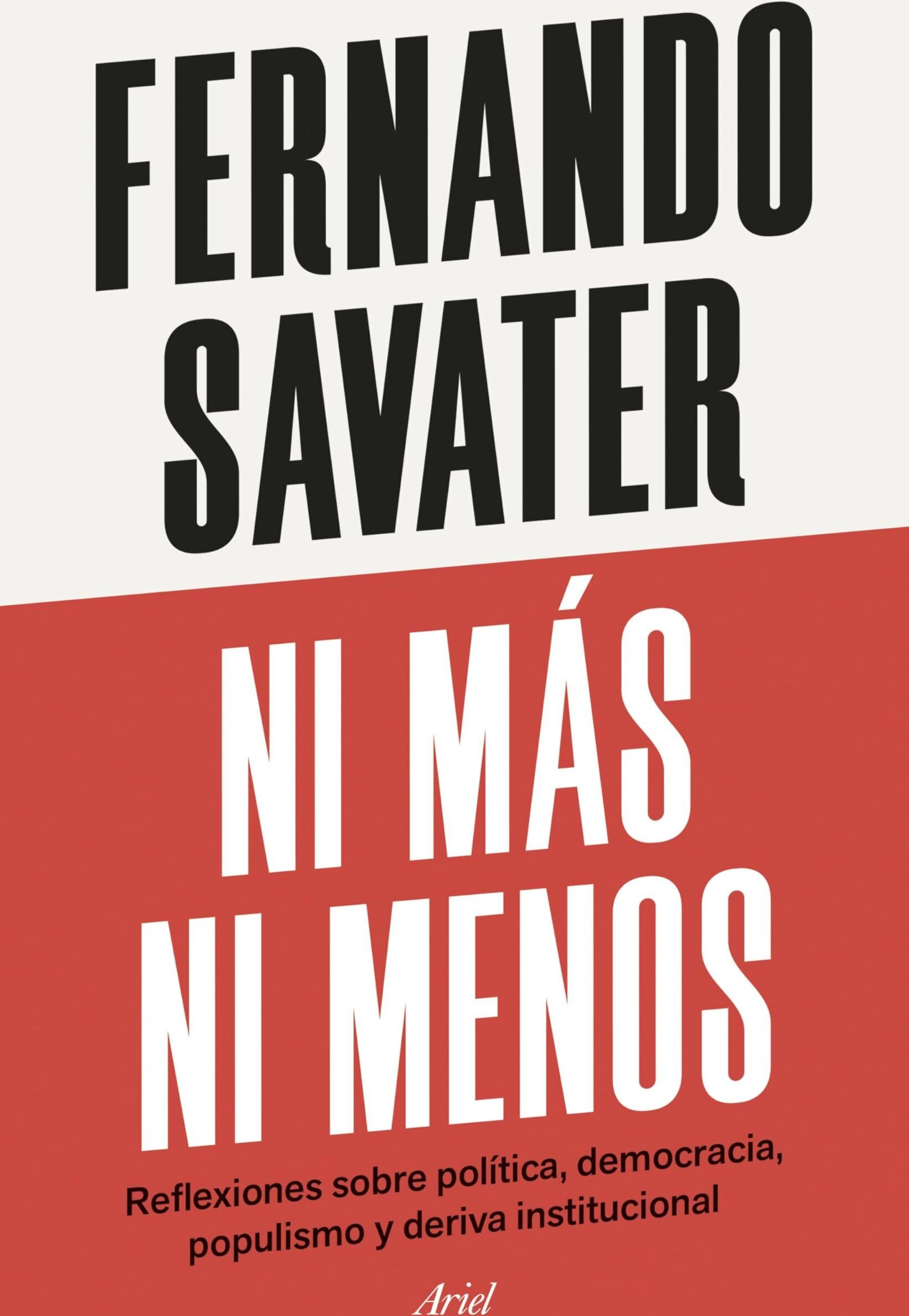 Fernando Savater - Ni más ni menos - Preis vom 09.10.2026 07:28:09 h