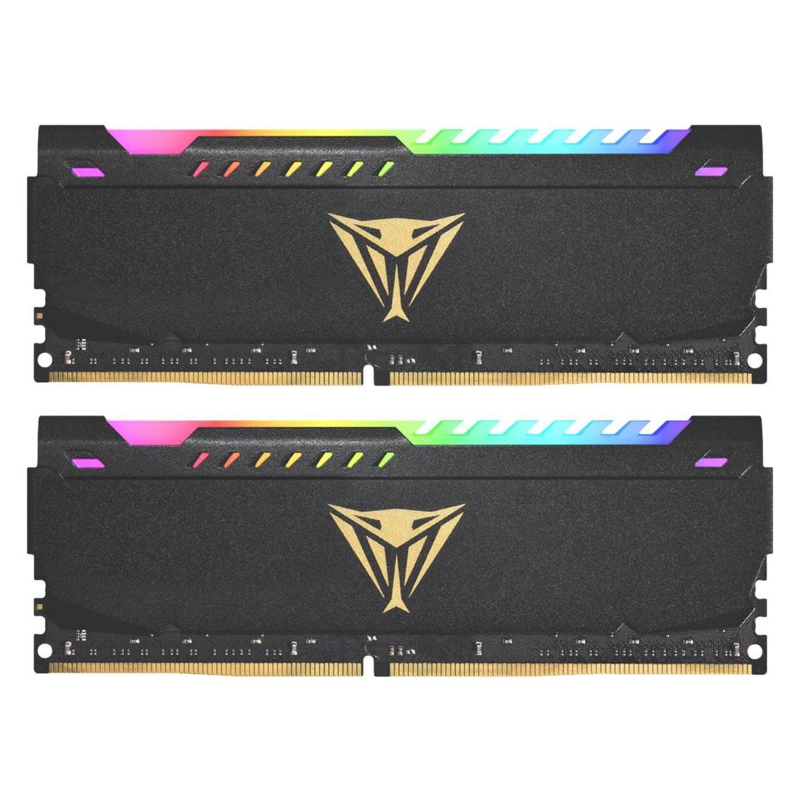 Patriot Extreme Performance Viper Steel RGB (2 x 8GB, 3600 MHz, DDR4-RAM) (PVSR416G360C0K)