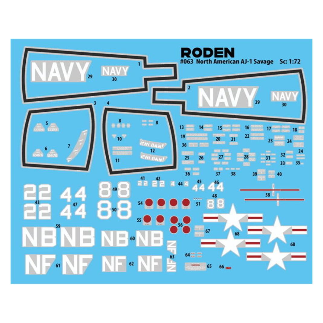Roden North American AJ-1 Savage (23797003)