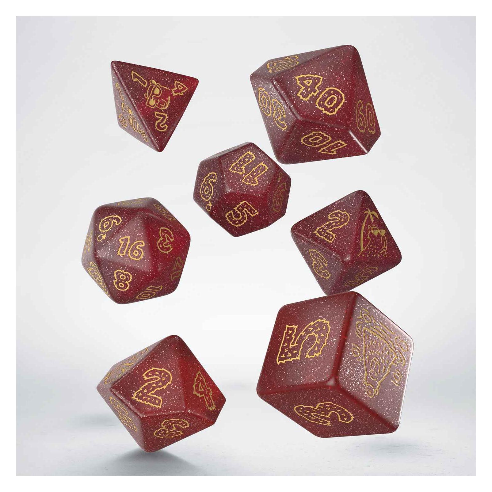 Q Workshop Capybara Dice Set: Chillo (QWS-SCAP01)