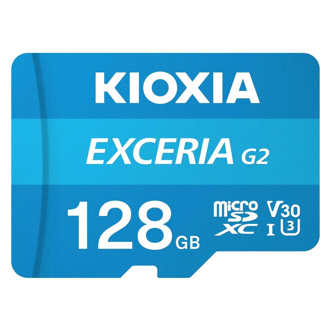 Kioxia Exceria G2 (128 GB, microSDXC, U3, UHS-I) (LMEX2L128GG2)