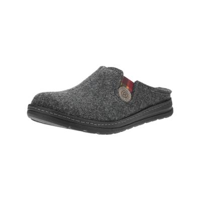 Hausschuh ROHDE "Rohde Hausschuhe Filz", Herren, Gr. 46, grau (anthrazit), Filz, Schuhe Hausschuh