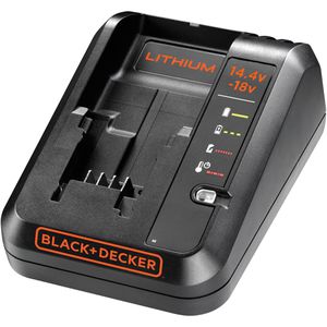 Black+Decker Werkzeugakku-Ladegerät BDC1A-QW, für 14,4 - 18,0V Schiebeakkus