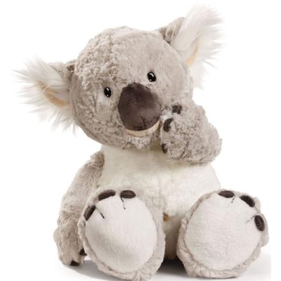 Kuscheltier NICI "NICI Selection, Koala, 25 cm", grau (grau, weiß), Plüschfiguren, KinderB:14cm H:25cm T:8cm, Plüsch, Polyester, Kuscheltier, B:14cm H:25cm T:8cm