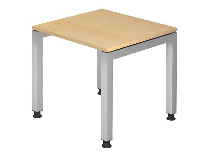 JAVA 8 S Schreibtisch 80 x 80 höhenverstellbar Ahorn