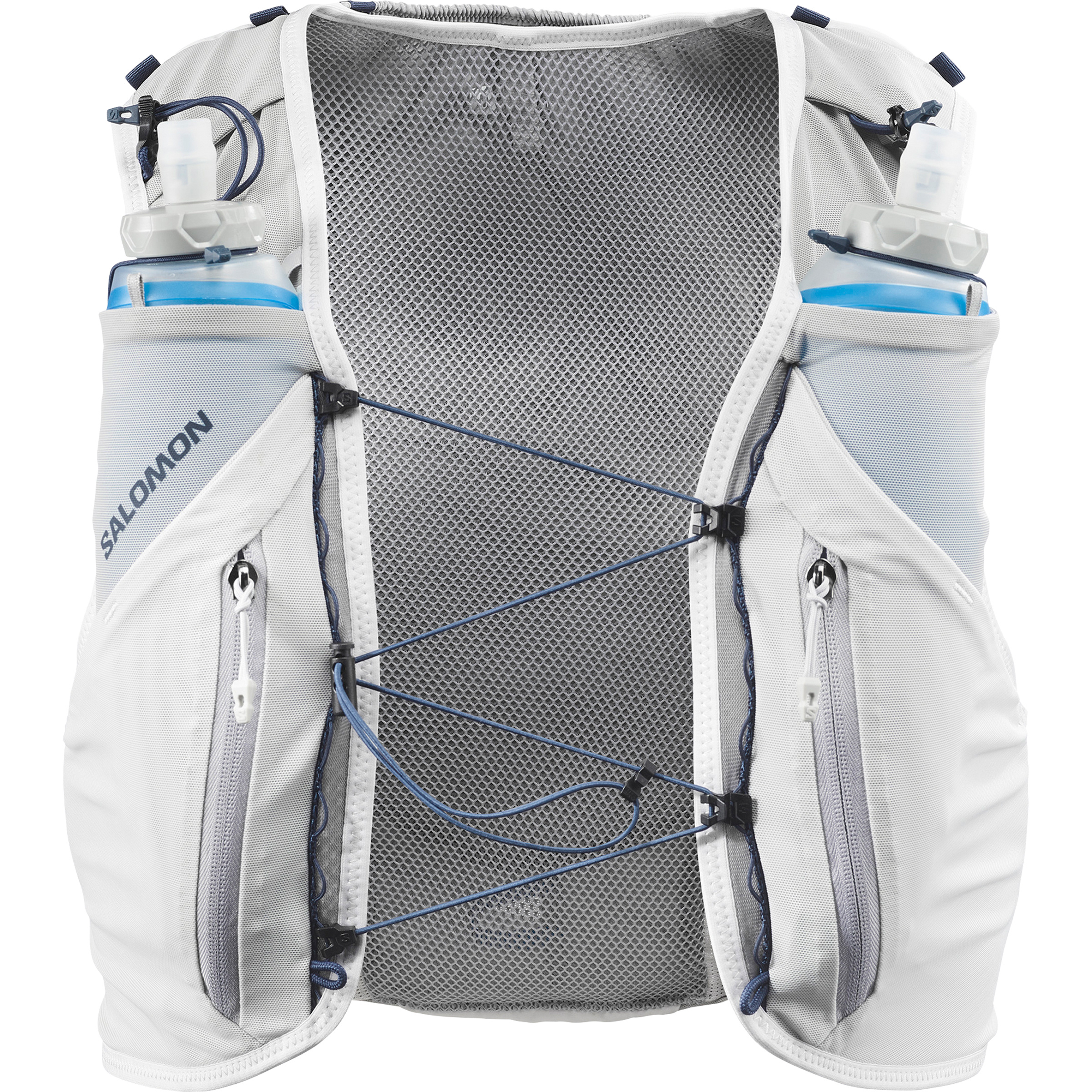 Salomon Adv Skin 12 Set Trailrunningrucksack Trailrunningrucksäcke grau Größe 12L | XS Trailrunning | Laufen