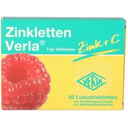 ZINK VERLA 5 mg Lutschtabl.Himbeere 50 St