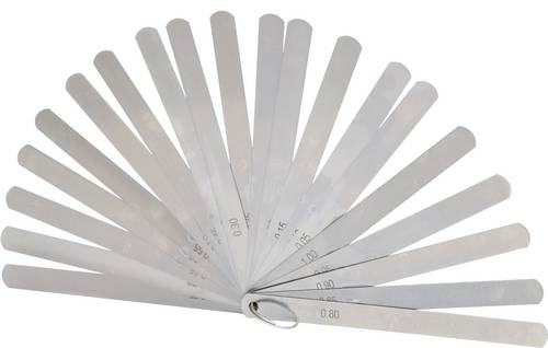 KS Tools 300.0616 Kolbenspiellehre, 20 Blatt, 0,05-1mm