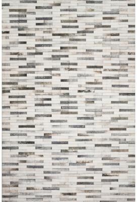 Alexander Home Davide Printed Faux Cowhide Area Rug