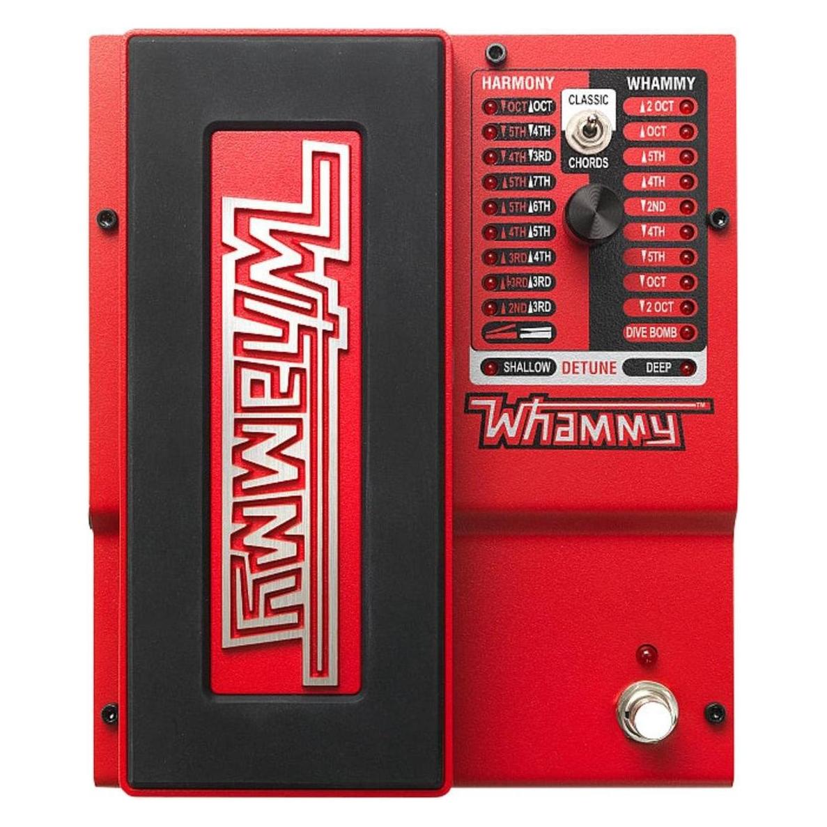 Digitech Effektpedal, Whammy 5, 2 Mode Pitchshift, True BP, MIDI (Gitarre) (B007ZXWQ8E)