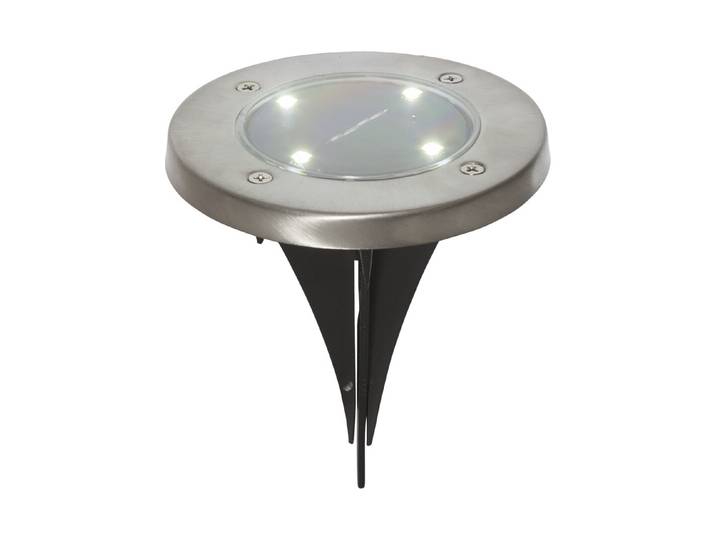 Star Trading Solarleuchte Lawnlight Solar Candle Edelstahl IPx4 5 lm
