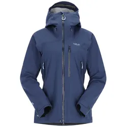 Rab Damen Firewall Mountain Regenjacke - S - Deep Ink