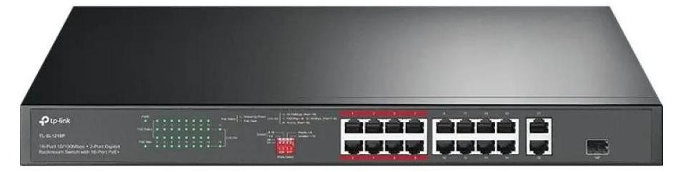 TP-Link TL-SL1218P Gigabit PoE+ Switch met 16 PoE-poorten