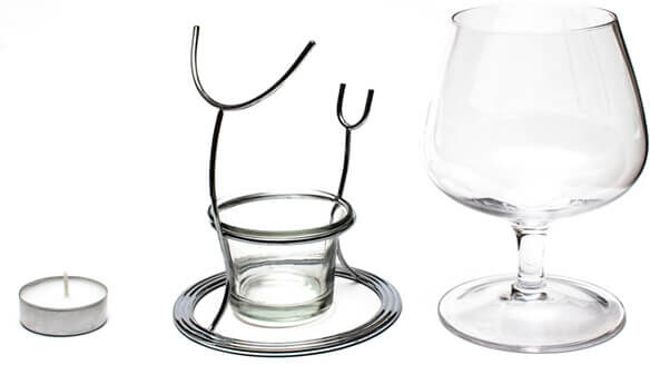 Bar Originale Brandy Warmer Set
