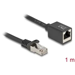 DELOCK Netzwerk Verlängerungsk.S/FTP RJ45 Stecker zu RJ45 1m