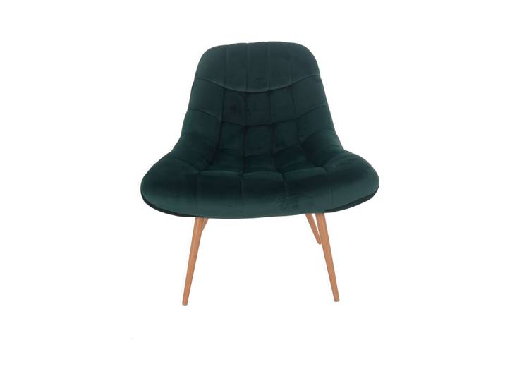 Sessel XXL, Samt, Braun, 76×85,6 cm, Skandinavisch & Modern, SalesFever