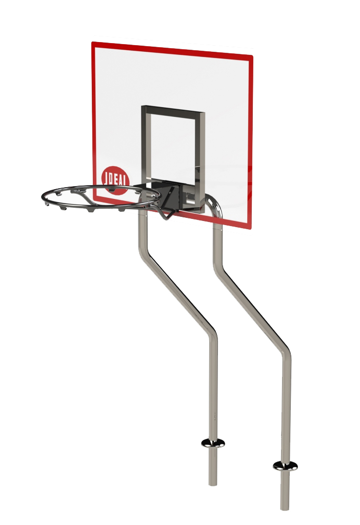 Eichenwald Ideal Edelstahl Eichenwald Basketballkorb Splash Dunk