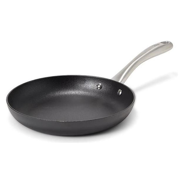 Satake 24 cm Cast Iron Frying Pan (Bratpfanne, Gusseisen, 24 x 4 cm) (STI5124)