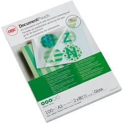 GBC Laminierfolien 80 μm 100 Stück, 30.3x42.6 cm