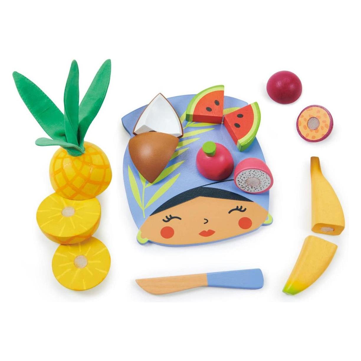 Tender Leaf Toys Tender Leaf - Tropical Fruit - Chopping Board - (TL8281) (TL8281)