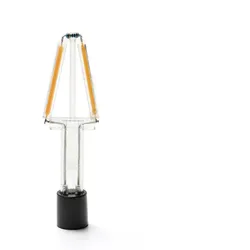 Konstsmide Weihnachtsbeleuchtung  LED Ersatzbirne 2er Blister bernstein
