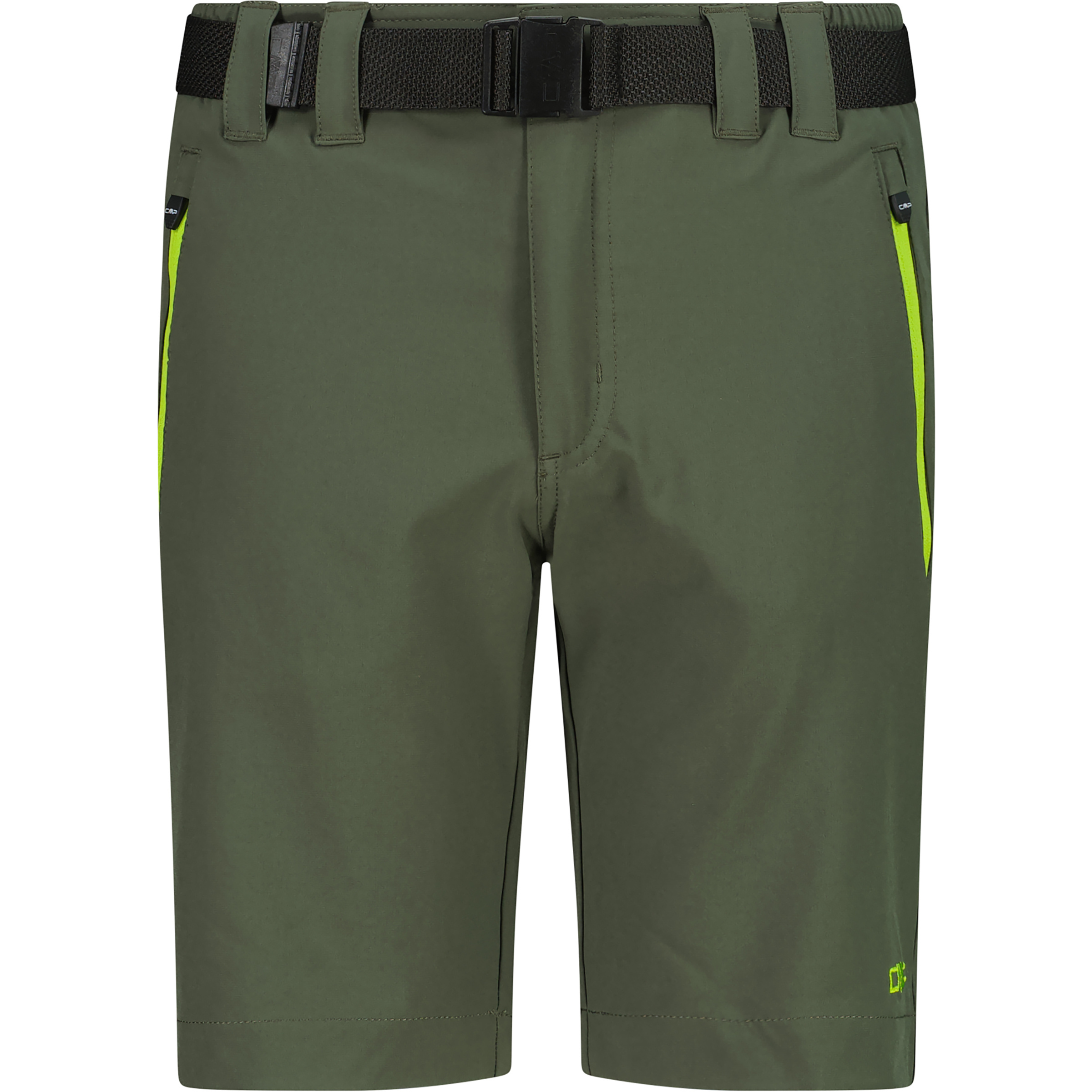 CMP Trekking Kinder Kurze Hosen oliv Größe 128 Camping Elastisch