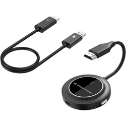 Conceptronic Adapter HDMI wireless 1080P 60Hz 30m Reichweite (30 m, HDMI 1.4a), Wireless Transmitter, Schwarz