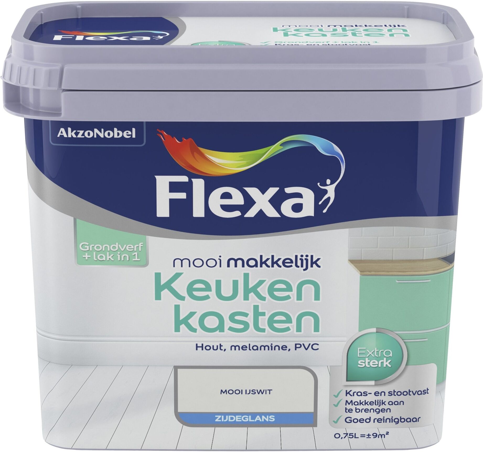 Flexa Mooi Makkelijk Keukenkasten - Fris Wit / RAL 9016