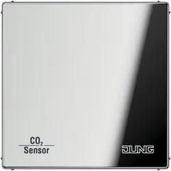Jung CO2GCR2178 KNX CO2-Sensor, Metall verchromt, Serie LS, glanzchrom