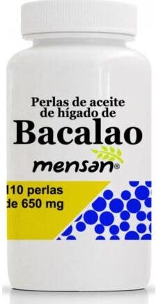 Mensan Aceite Hígado de Bacalao 650mg 110caps