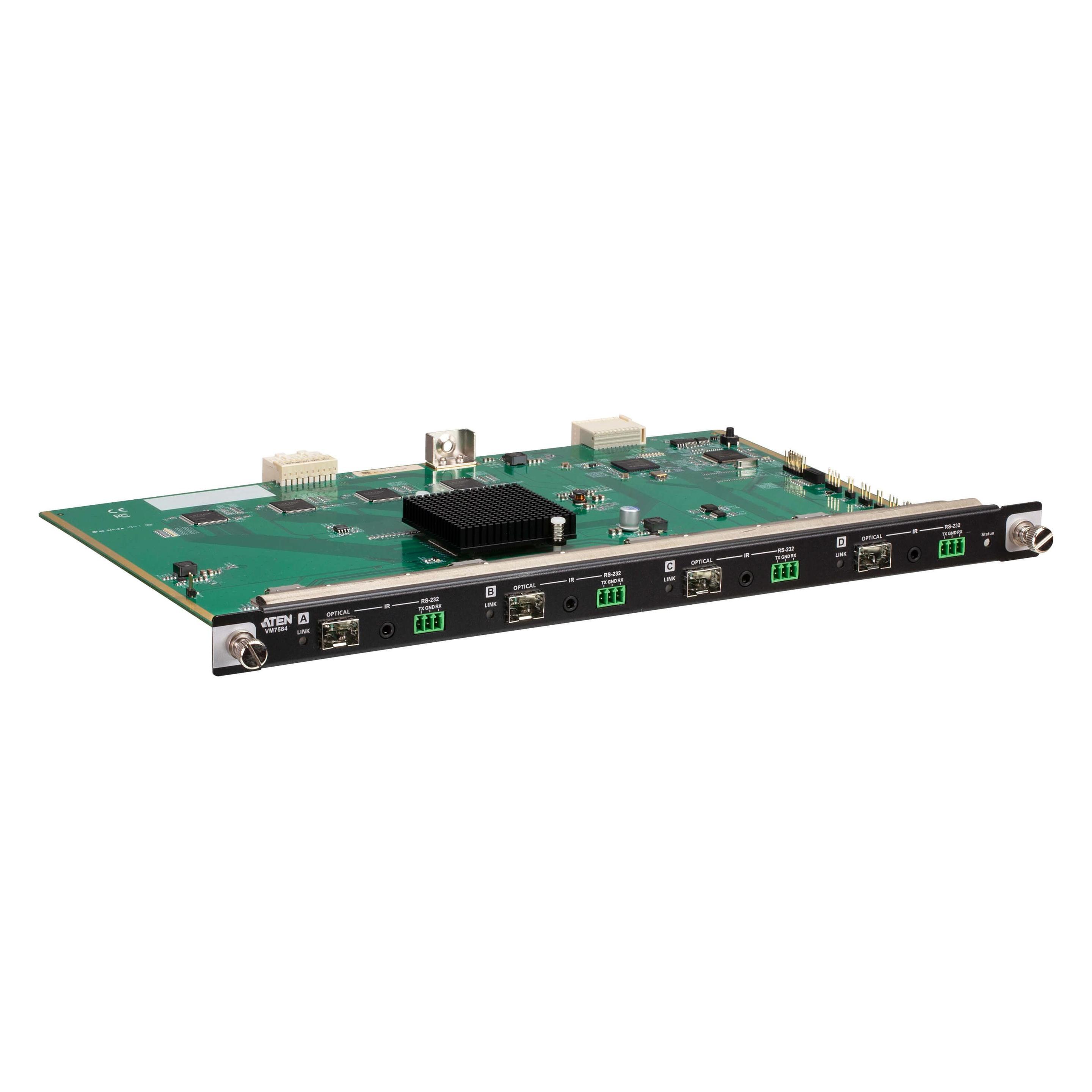 Aten VM7584K2 - Erweiterungsmodul - 10 Gigabit SFP+ x 4 + IrDA x 4 + RS-232 x 4 (VM7584K2)