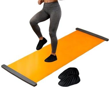 Market Central Kids Balance Slide Board Portable Non Slip Coordination Trainer Kids Balance Slide Board Portable Non Slip Coordination Trainer