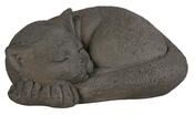 Hi-Line Gift Graceful Slumber Curled Sleeping Cat Memorial Statue