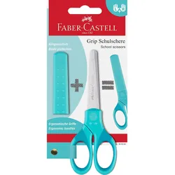 FABER CASTELL Schulschere Grip 181554 türkis