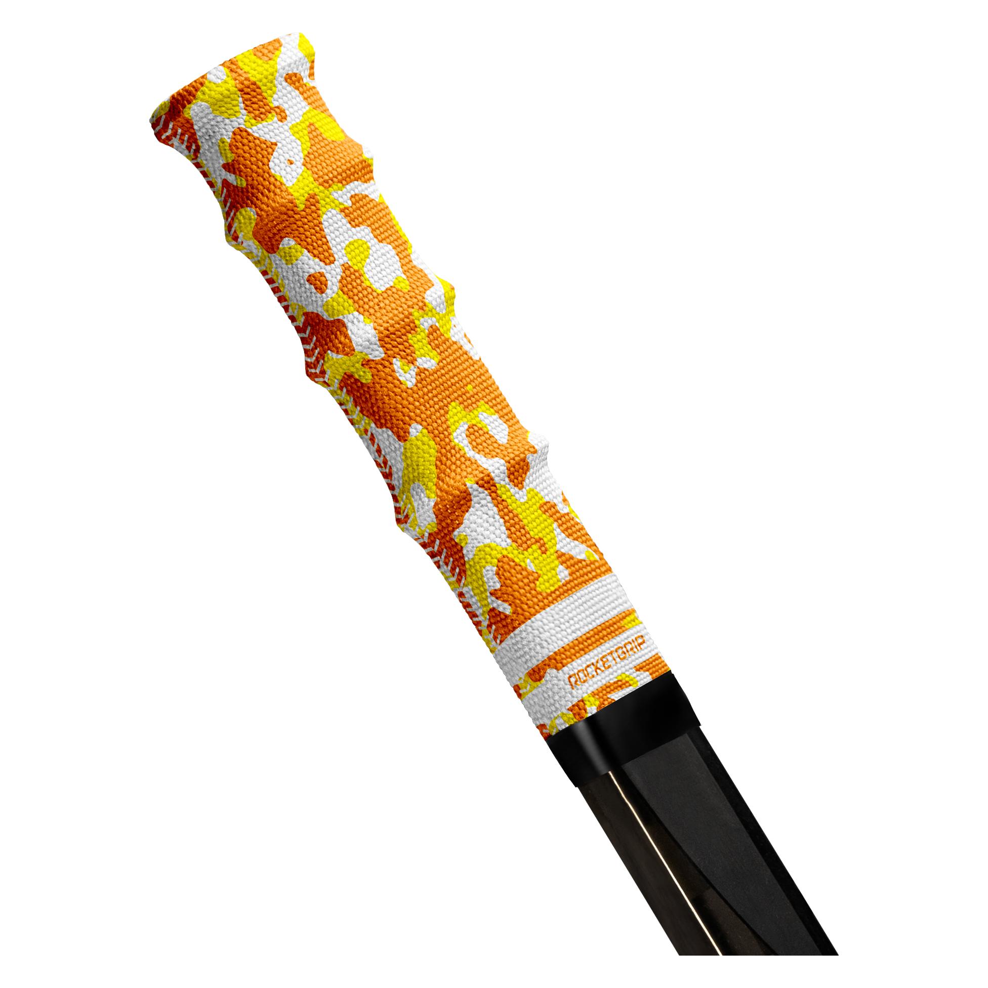 Rocketgrip Stoff-Hockeyschlägergriff (Einheitsgrösse, Gelb) (Rocketgrip)