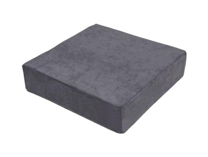 Stuhlerhöhung orthopädische Sitzerhöhung Sitzkissen Bodenkissen 40 x 40 x 10cm - grau -