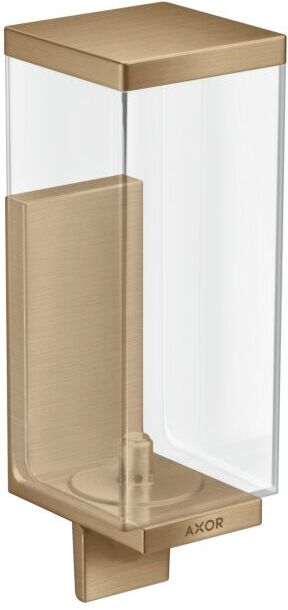 Hansgrohe Axor Lotionsspender 42610140 Glas, Wandmontage, brushed bronze