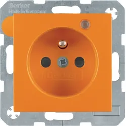 Berker Steckdose Glas or matt 6765091914
