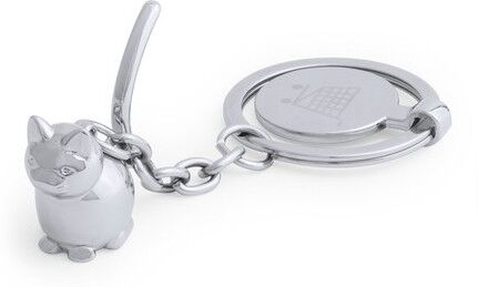 Porte-clés personnalisé jeton monnaie Hoinzo métal