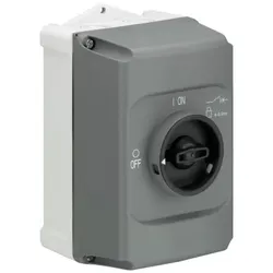 ABB IB132-G Isolierstoffgehäuse grau/schwarz, IP65, 3fach abschließbar 1SAM201911R1010